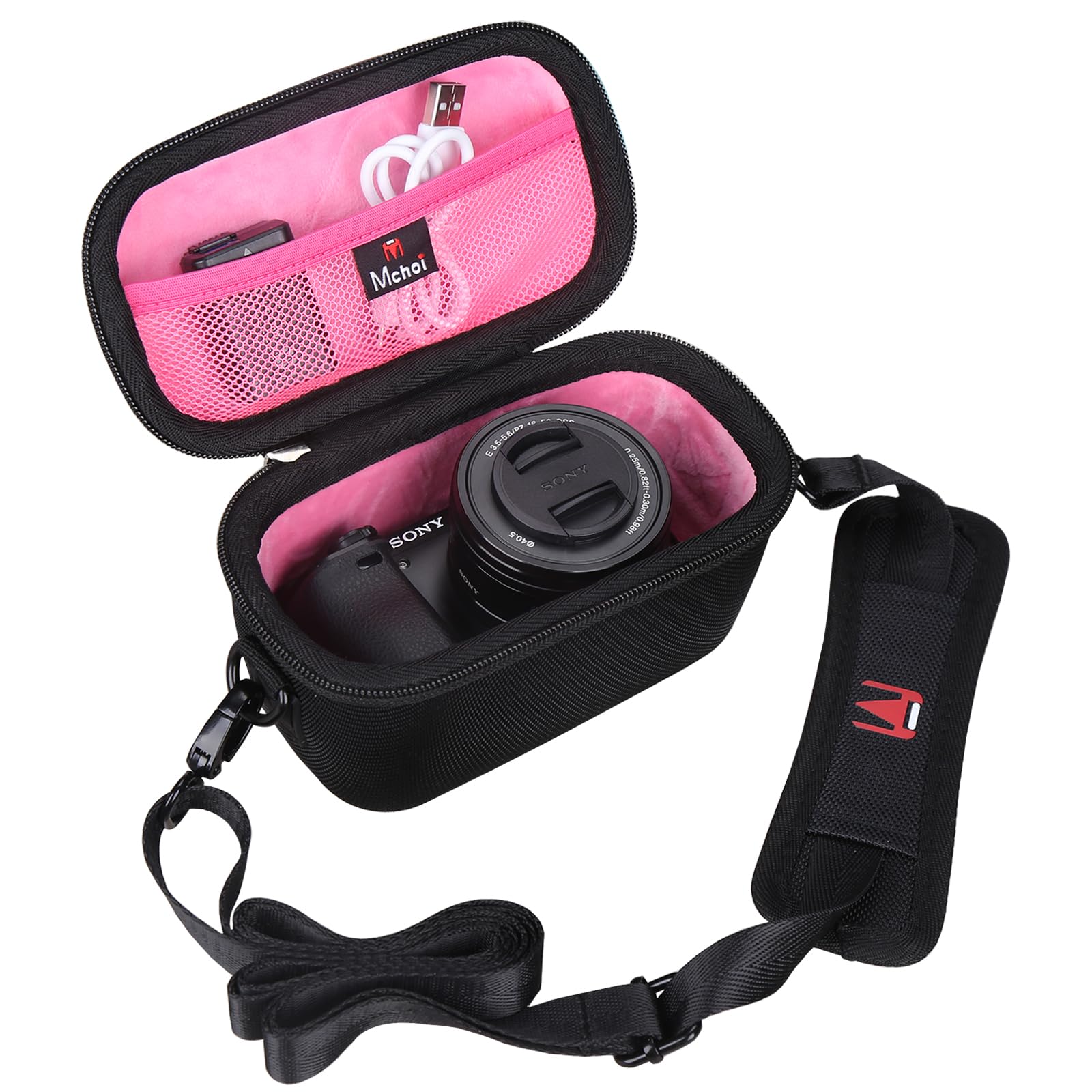 Amazon.com: Mchoi Hard EVA Camera Case for Sony Alpha a6000 a6100